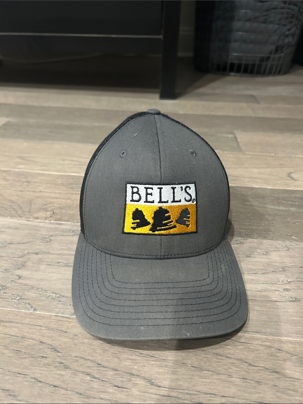 Bells Brewery Gray Trucker Cap with Yellow Patch